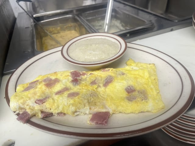 Ham & Cheese Omelet.