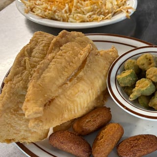 Fried Flounder