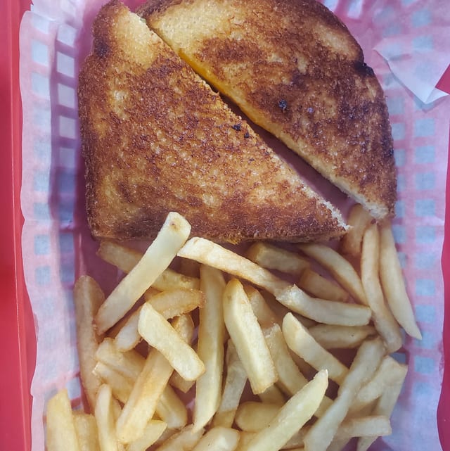 Grilled Cheese Sandwich.
