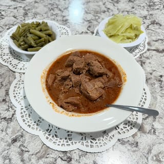 Beef Tips with Rice