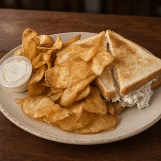 Homemade Chicken Salad Sandwich