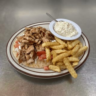 Chicken Souvlaki Wrap