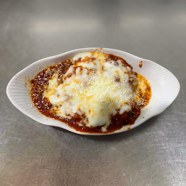 Lasagna with Salad & Bread.