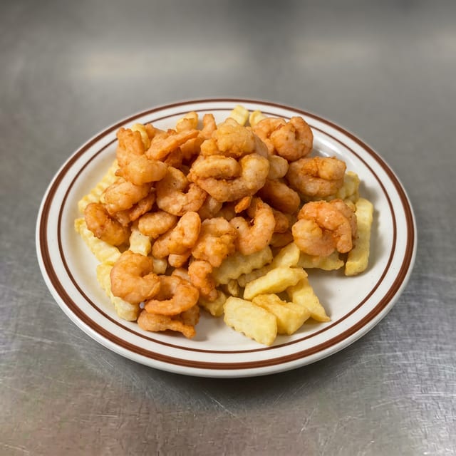 Popcorn Shrimp.