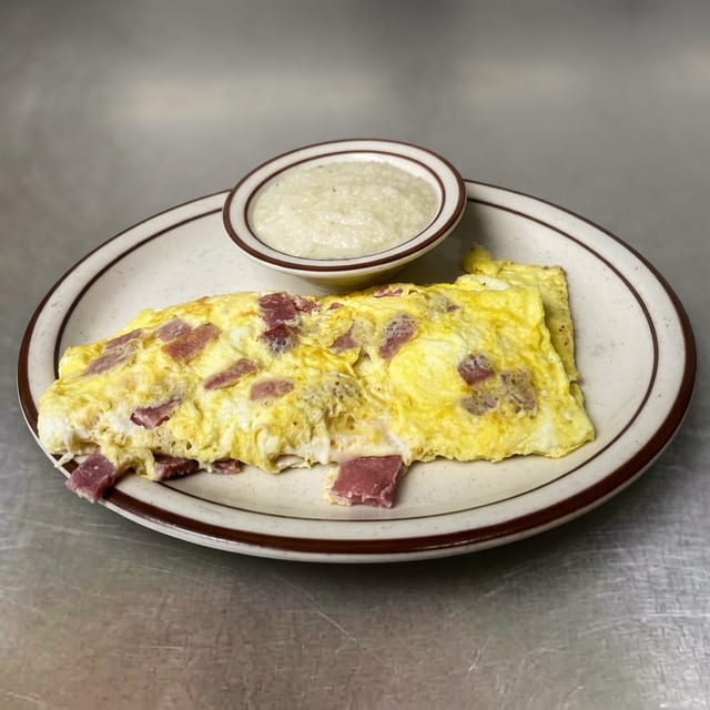 Ham & Cheese Omelet.